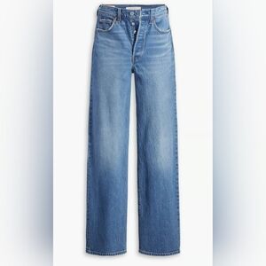 Victoria's Secret: LEVI'S Ribcage Full-Length Blue Jeans 31 X 32